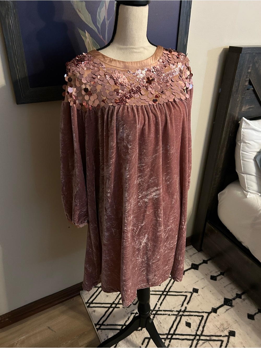 INTERMIX Blush Pink Slip Dress